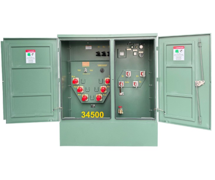 750 кВА сыртқы алаңға орнатылған трансформатор-34,5/0,48 кВ|АҚШ 2024