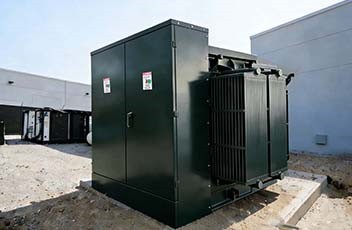 Pad-mounted transformers for data center power distribution Pad-mounted transformers for data center power distribution
